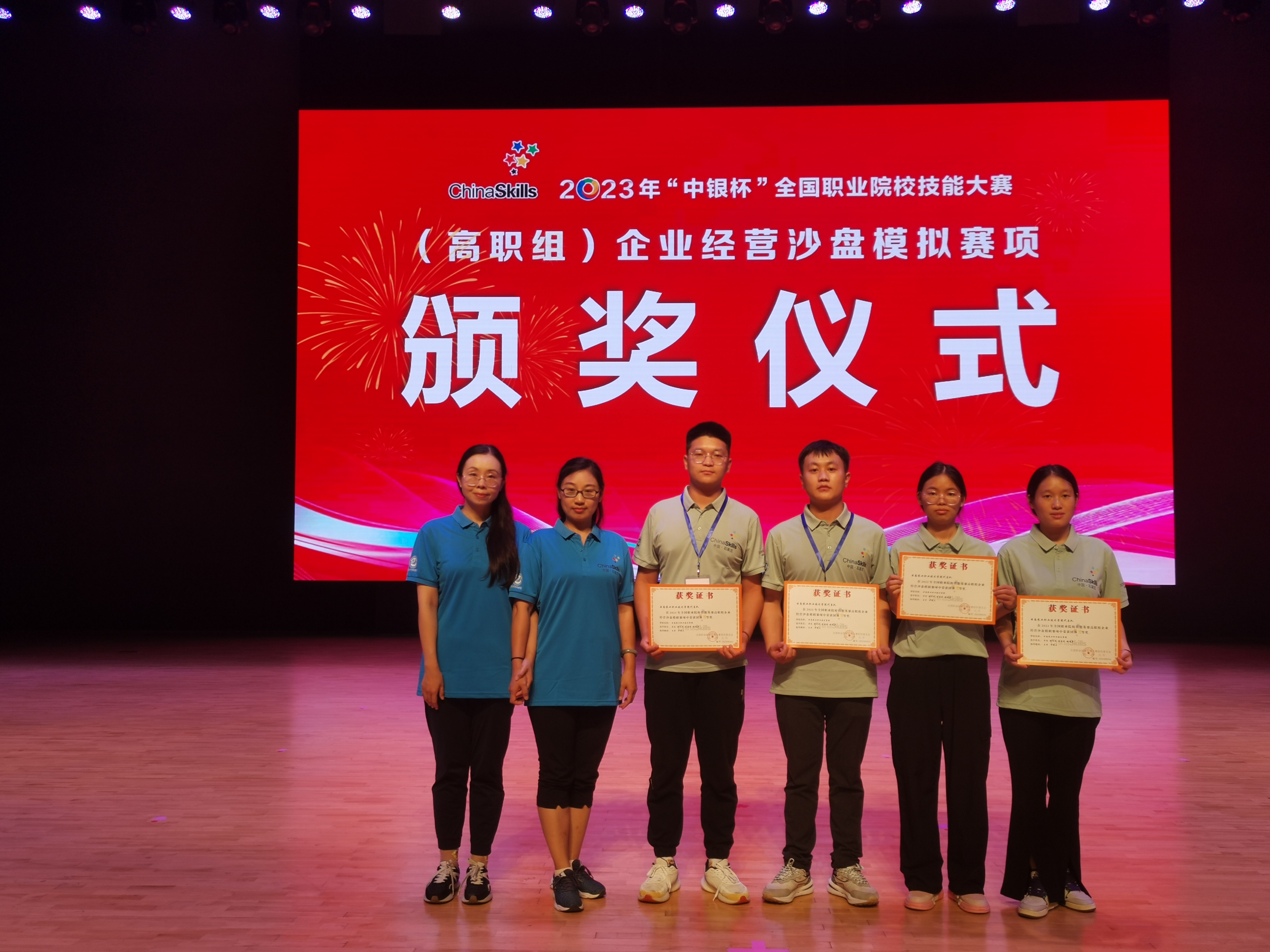企业经营沙盘国赛二等奖